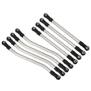INJORA 8pcs/set Steel Link Plastic Rod End for Axial 1/10 Capra 1.9 4WD UTB AXI03004