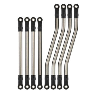 INJORA 8pcs/set Steel Link Plastic Rod End for Axial 1/10 Capra 1.9 4WD UTB AXI03004