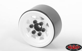 RC4WD Z-W0111 White Stock Beadlock Wheels