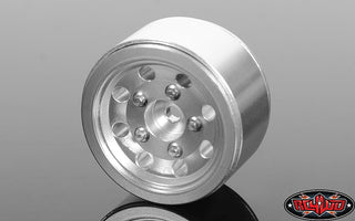 RC4WD Z-W0280 Silver Classic 8-Hole Beadlock Wheels
