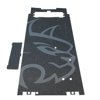 Redcat RER23806 Logo Deck Sticker(Textured)(Black)(1pc)