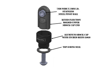 XP Aluminum Shocks 100mm (2pk)