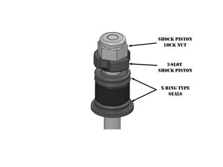 XP Aluminum Shocks 80mm (2pk)
