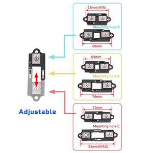 Adjustable Magnetic Body Post Mount for TRX-4 Rock Crawler