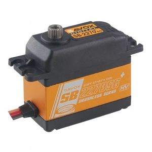 Savox High Voltage Brushless Digital Servo with Soft Start, 0.11sec / 624.9oz @ 8.4V
