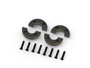 Steering Block Weight Set (Brass / 4pcs), for Venture18