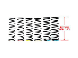 XP Long Shock Spring Set (2 Soft, 2 Med, 2 Firm) for Reefs 100mm Shocks