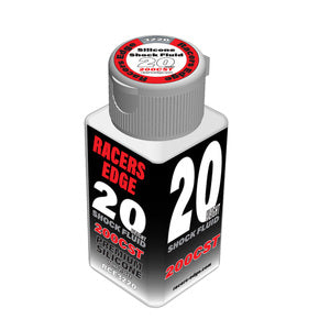 Racers Edge 20 Weight, 200cSt, 70ml 2.36oz Pure Silicone Shock Oil