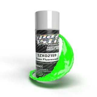 Spaz Stix - Green Fluorescent Aerosol Paint, 3.5oz Can