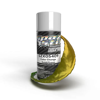 Spaz Stix - Color Change Aerosol Paint, Gold/Green, 3.5oz Can