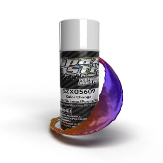 Spaz Stix - Color Change Aerosol Paint, Gold/Orange/Purple/Red, 3.5oz Can