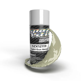 Spaz Stix Light Gunmetal Aerosol Paint, 3.5oz Can
