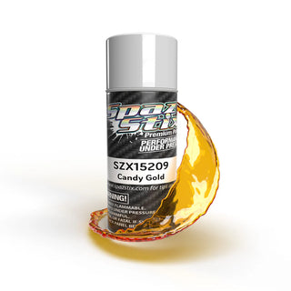 Spaz Stix - Candy Gold Aerosol Paint, 3.5oz Can