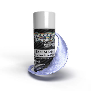 Spaz Stix - Sapphire Blue Pearl Aerosol Paint, 3.5oz Can
