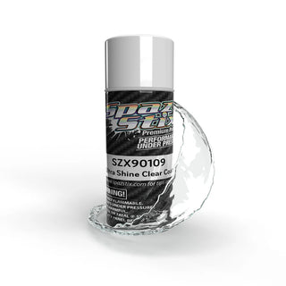 Spaz Stix - ULTRA SHINE CLEAR ACRYLIC ENAMEL AEROSOL 3.5OZ