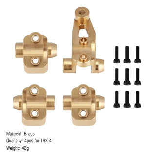 INJORA Brass Axle Mount Set TRX4 8227