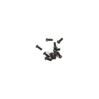 Axial M2.5x6mm black oxide button head screws, 10-pack