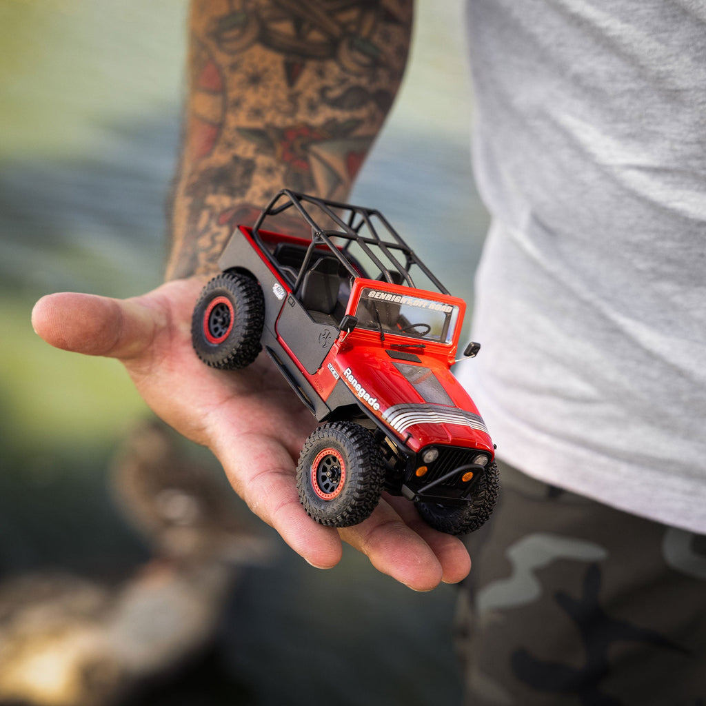 Axial 1/30 SCX30 Jeep CJ-7 4X4 RTR Rock Crawler (Battery & Charger Inc ...